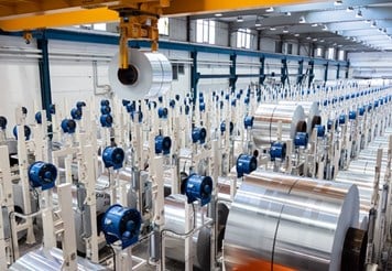 Optimized transportation of aluminium goods.