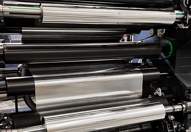 Battery cathode foil production.