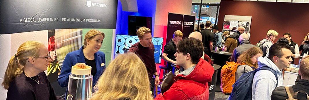 Gränges attends The Armada, Sweden's largest student-run career fair.