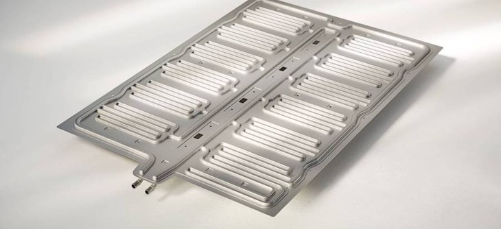 Battery cooling plate.