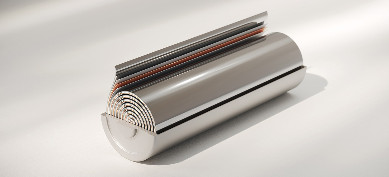 Battery cathode foil.