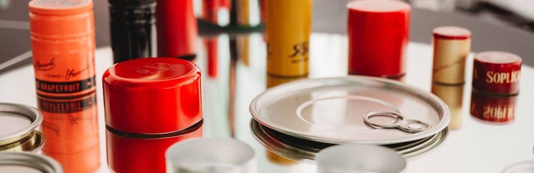 Various speciality aluminium packaging.