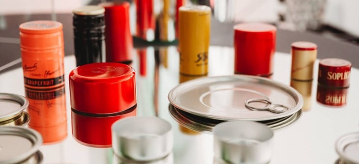 Various speciality aluminium packaging.