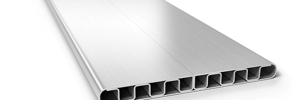 Folded tubes.